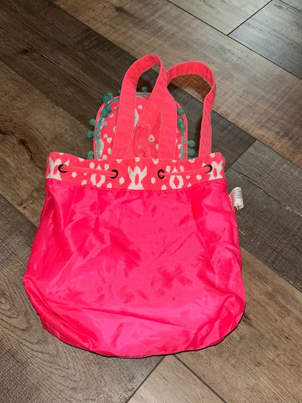 Target Brand Mini Patterned Fun Color Canvas Backpack Bright Adj Straps